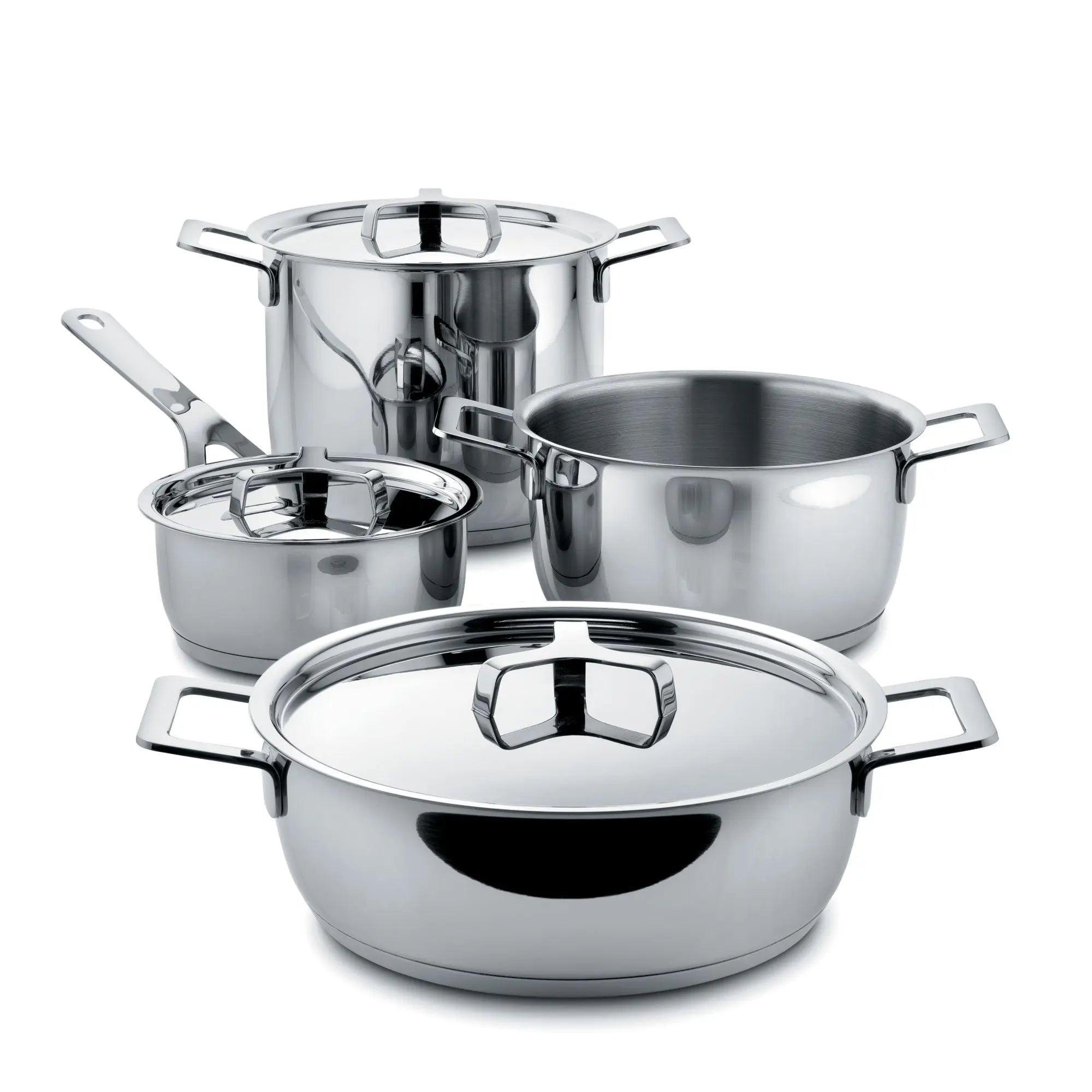 Alessi Pots&Pans kattilasetti 7-osaa Alessi