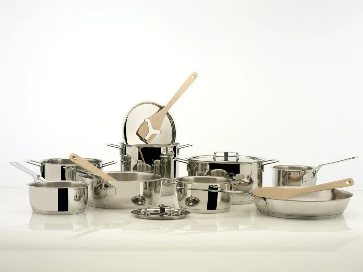 Alessi Pots&amp;Pans kattilasetti 7-osaa Alessi