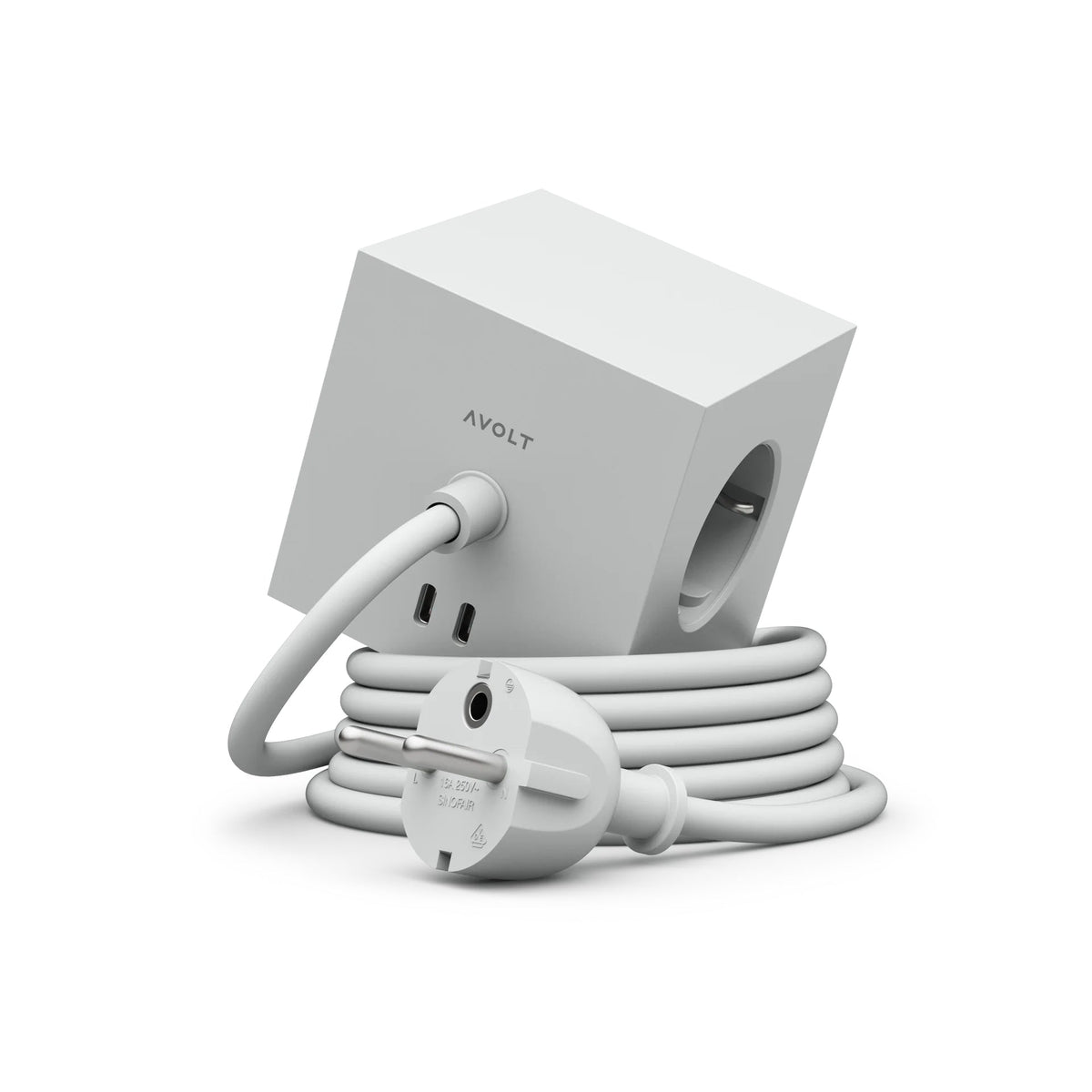 Avolt Square 1 USB-C jatkojohto harmaa Avolt