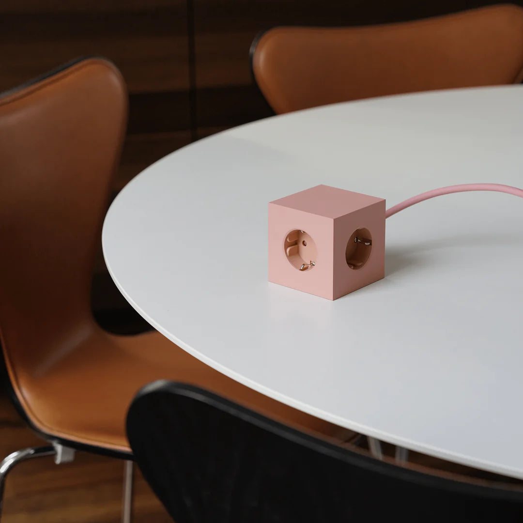 Avolt Square 1 USB-C jatkojohto vaaleanpunainen Avolt