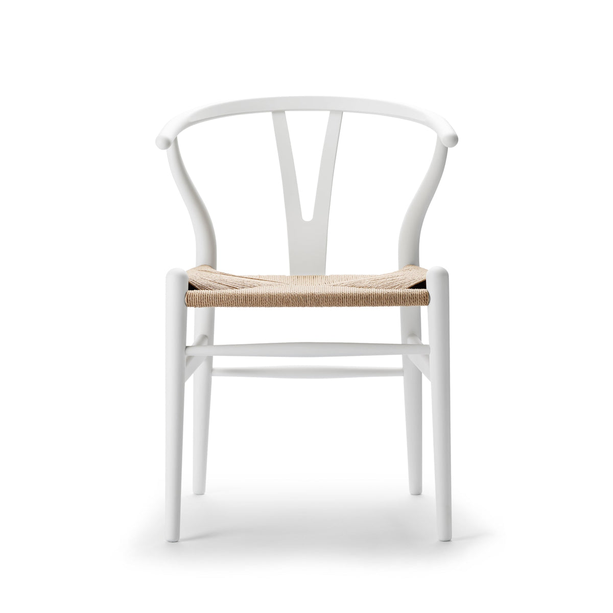 Carl Hansen &amp; Søn CH24 Wishbone Soft valkoinen pyökki/luonnonväri - Laatukaluste