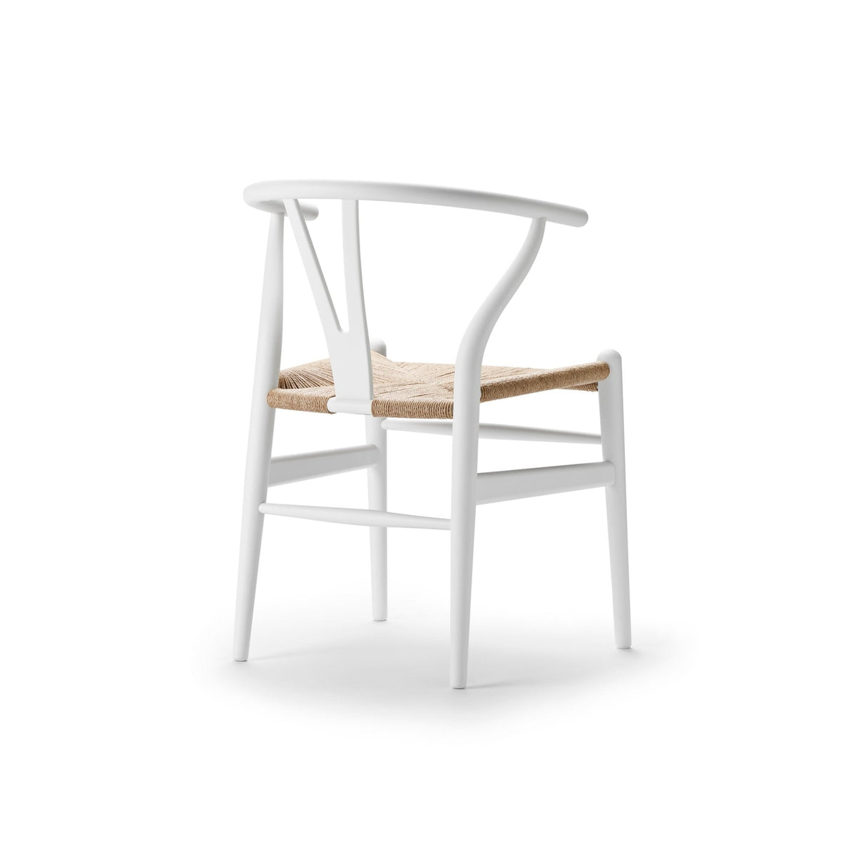 Carl Hansen &amp; Søn CH24 Wishbone Soft valkoinen pyökki/luonnonväri - Laatukaluste