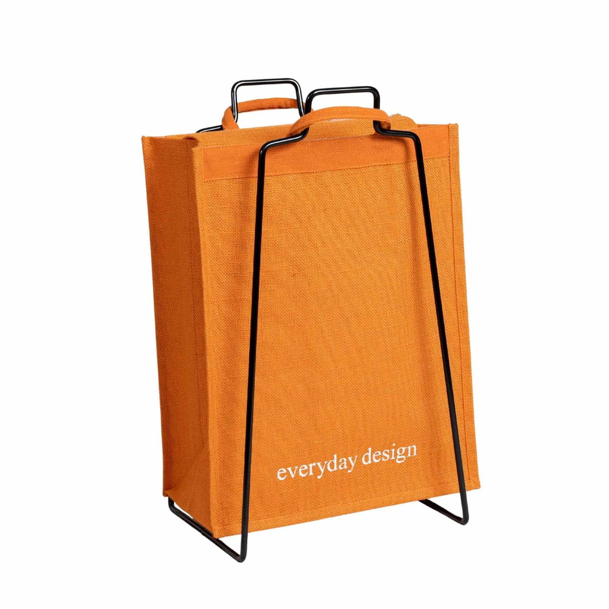 Everyday Design Helsinki teline+juuttikassi oranssi Everyday Design