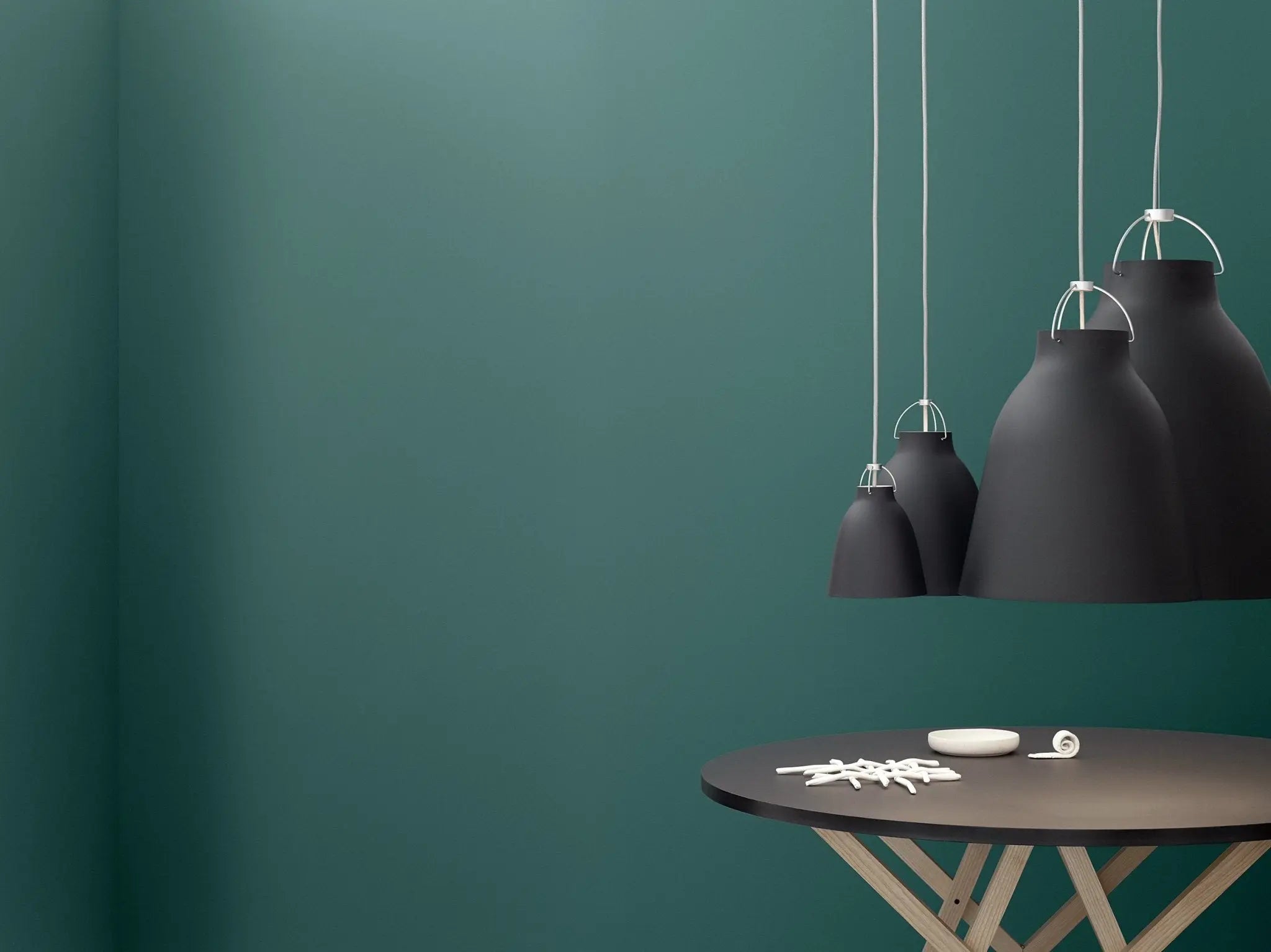 Fritz Hansen Caravaggio P3 pendant matt grey