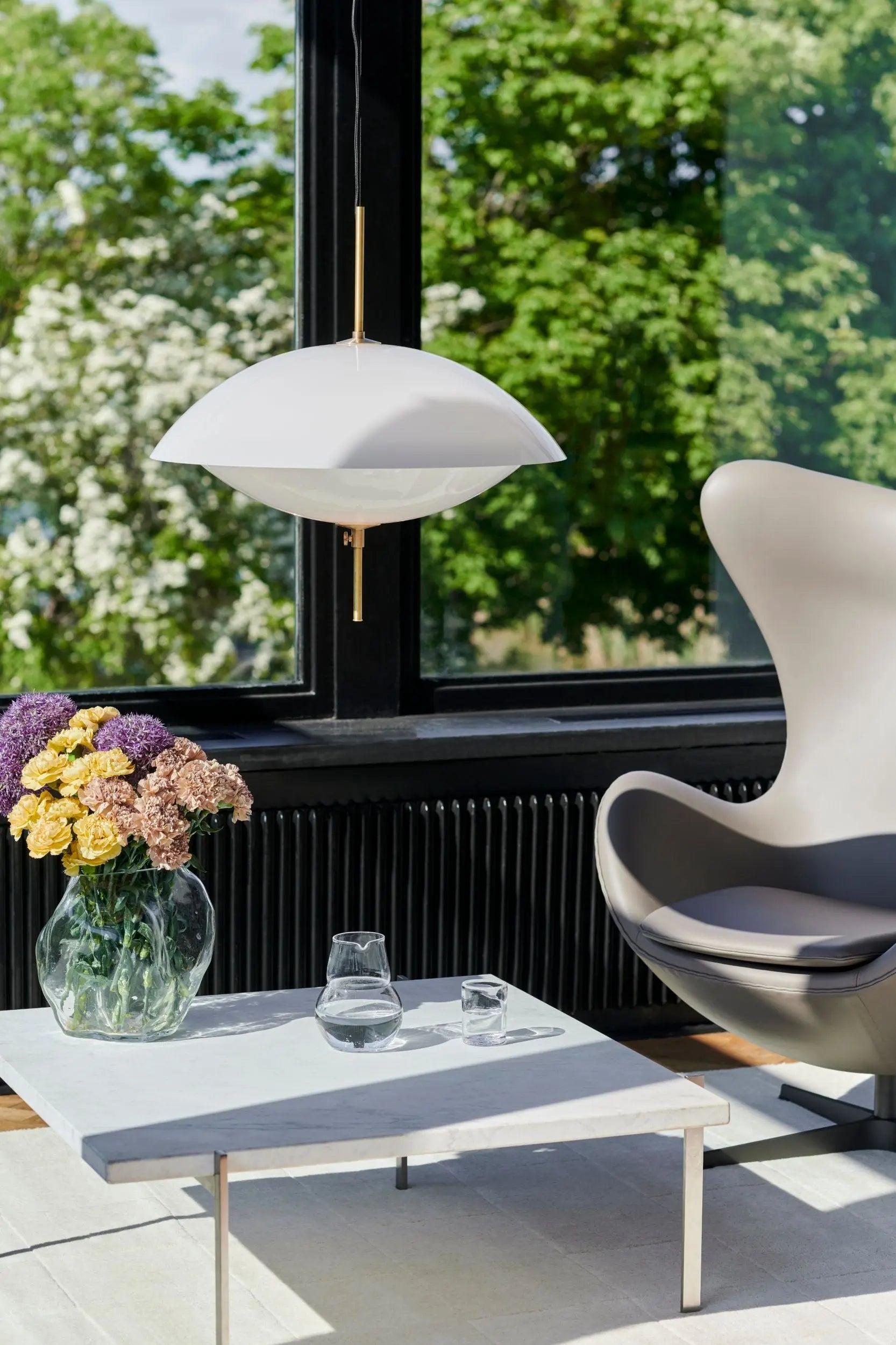 Fritz Hansen Clam riippuvalaisin Ø55 messinki Fritz Hansen