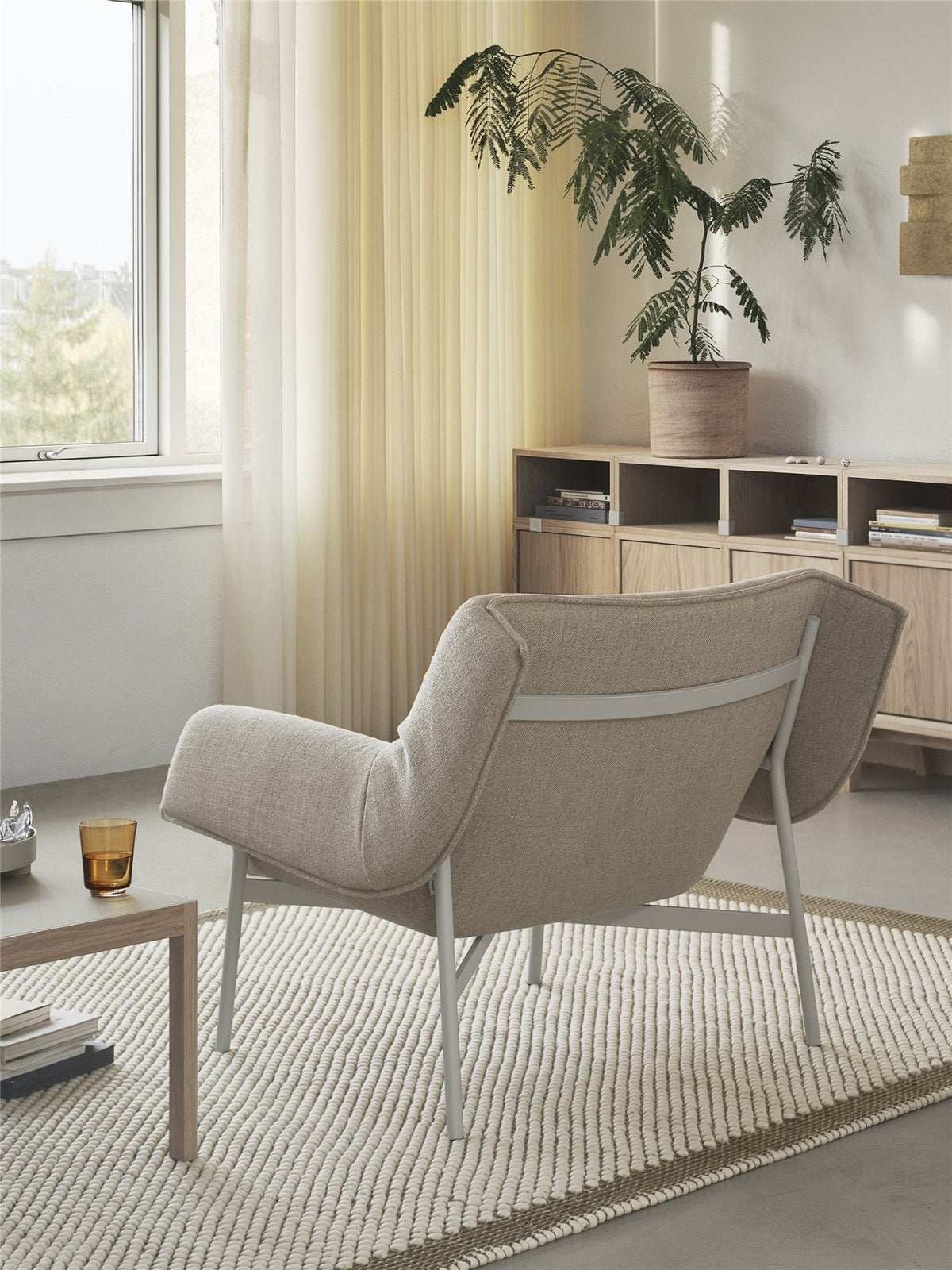 Muuto Pebble matto 170x240 ruskeanvihreä - Laatukaluste