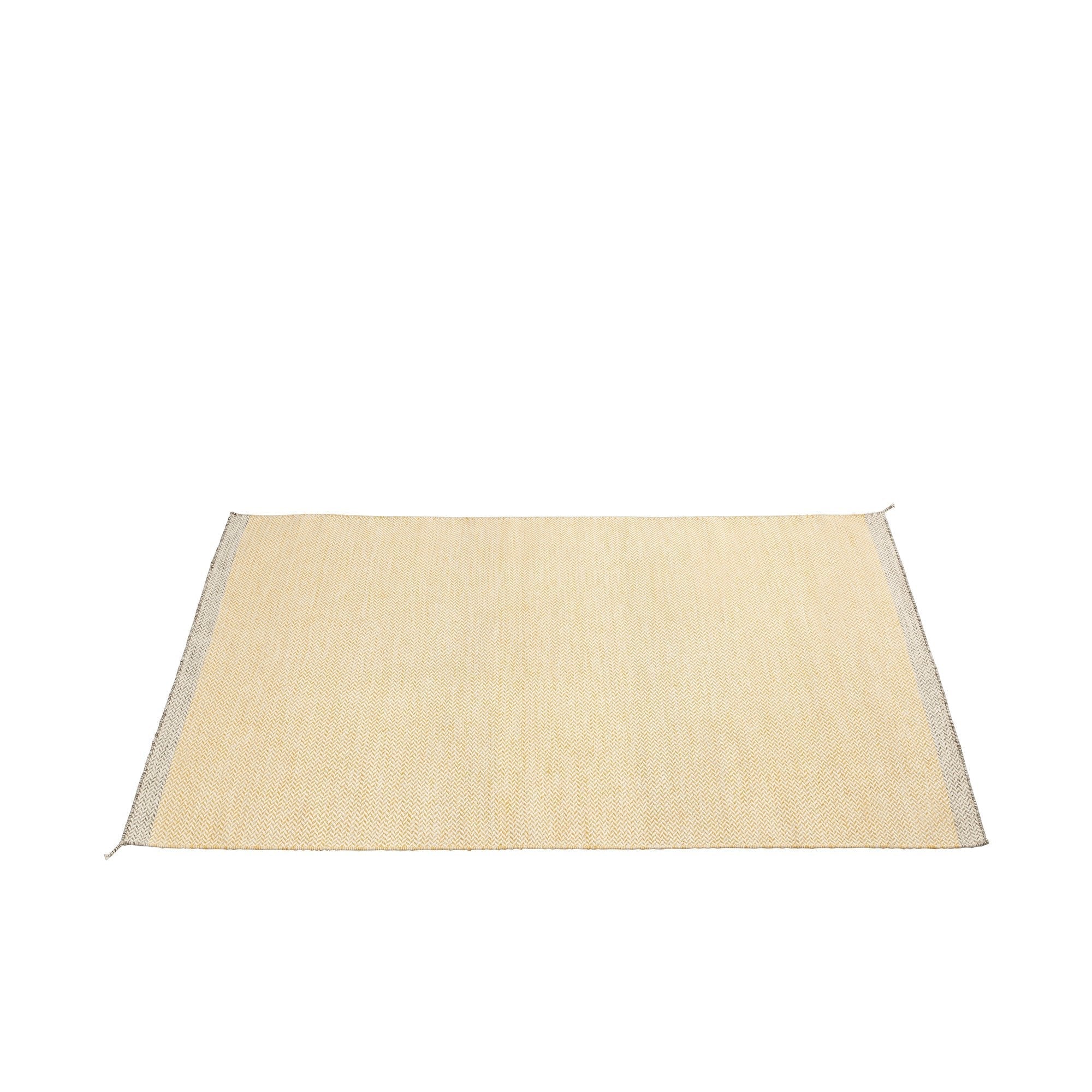 Muuto Ply matto 170x240 keltainen - Laatukaluste