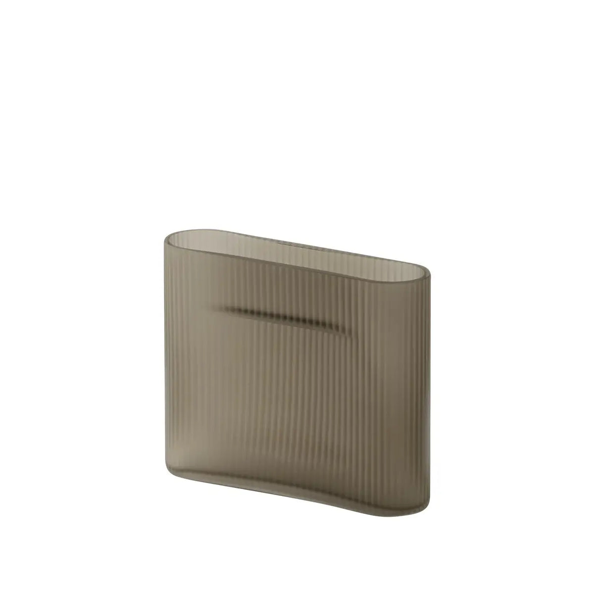 Muuto Ridge S vaasi taupe huurrelasi Muuto