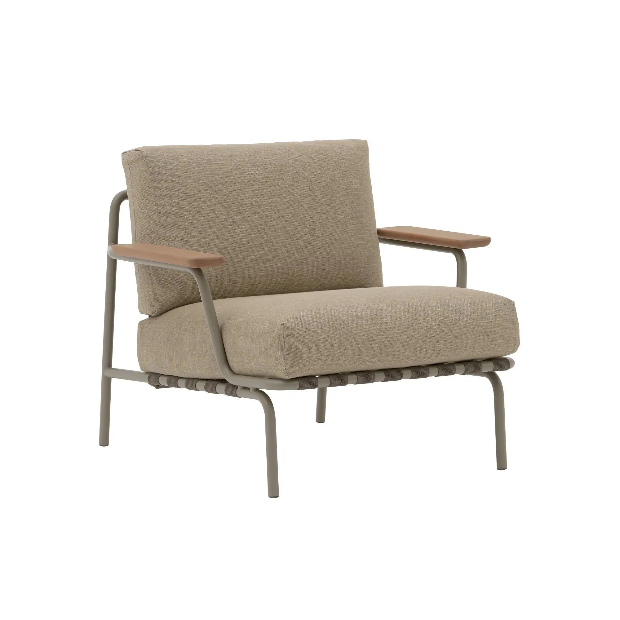 Muuto Settle lepotuoli Ripped Weave 5/taupe Muuto