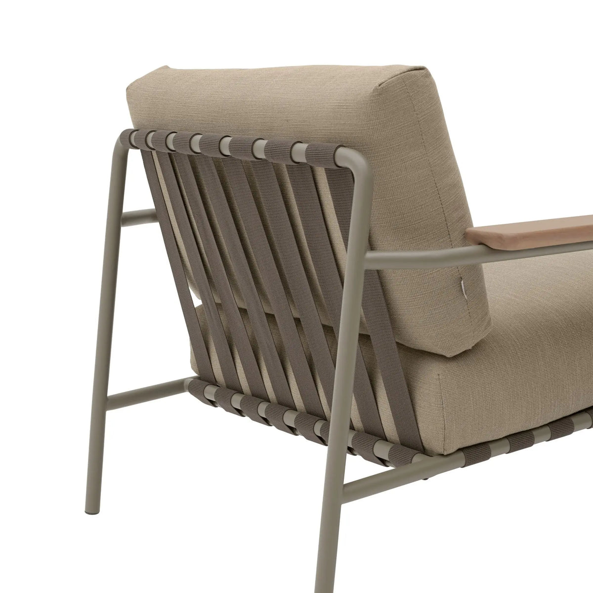 Muuto Settle lepotuoli Ripped Weave 5/taupe Muuto