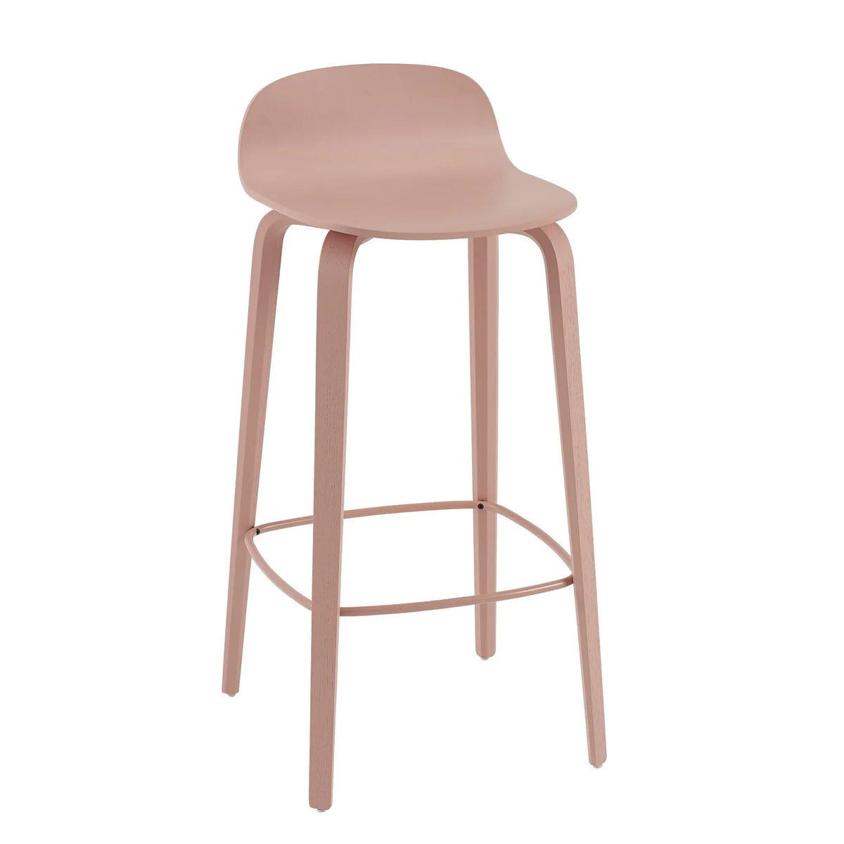 Muuto Visu baarituoli 75cm roosa Muuto