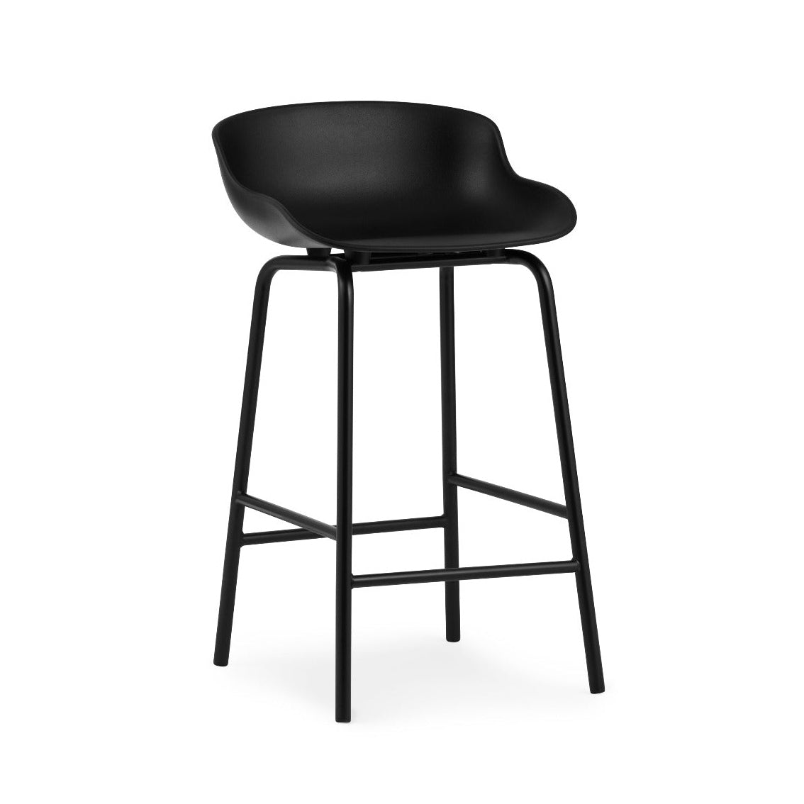 Normann Copenhagen Hyg baarituoli 65cm musta - Laatukaluste