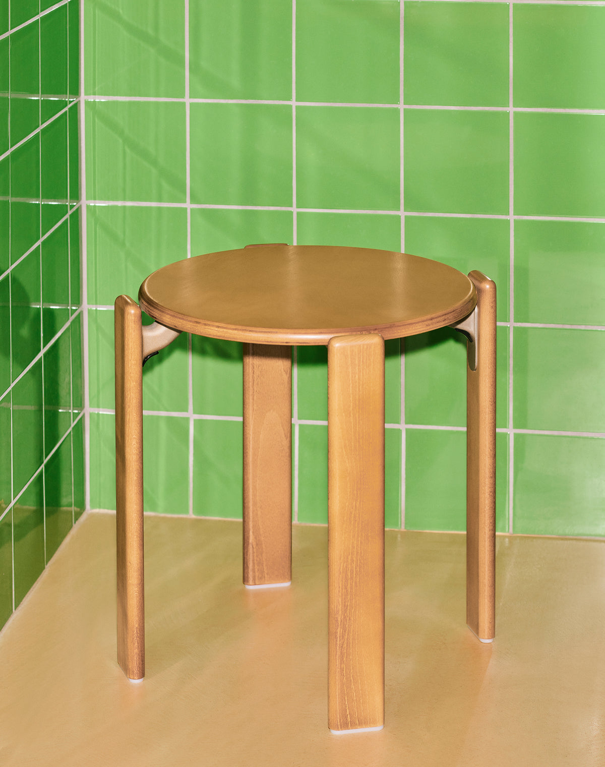 HAY Rey stool golden brown