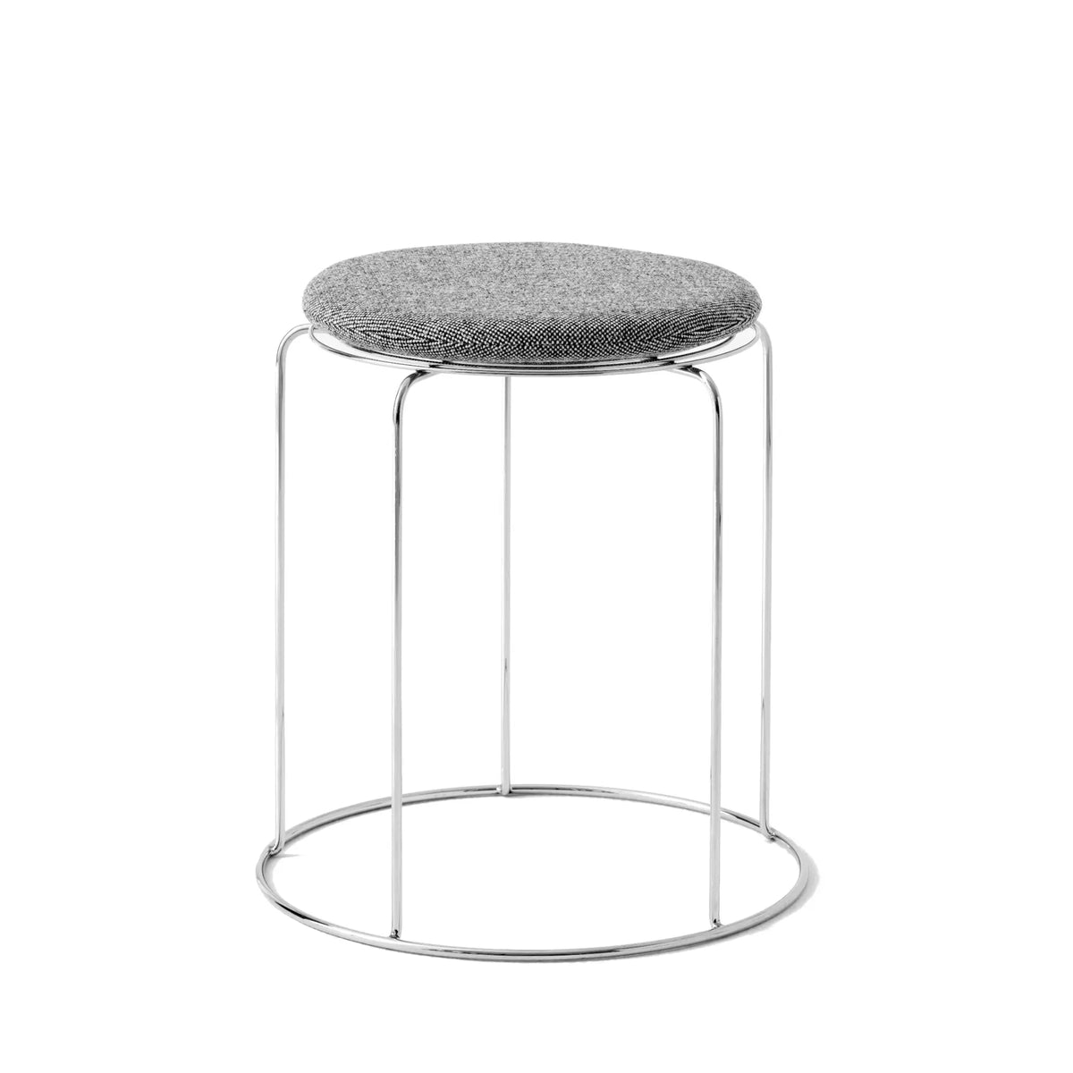 &amp;Tradition Wire Stool VP11 jakkaran istuintyyny harmaa &amp;Tradition