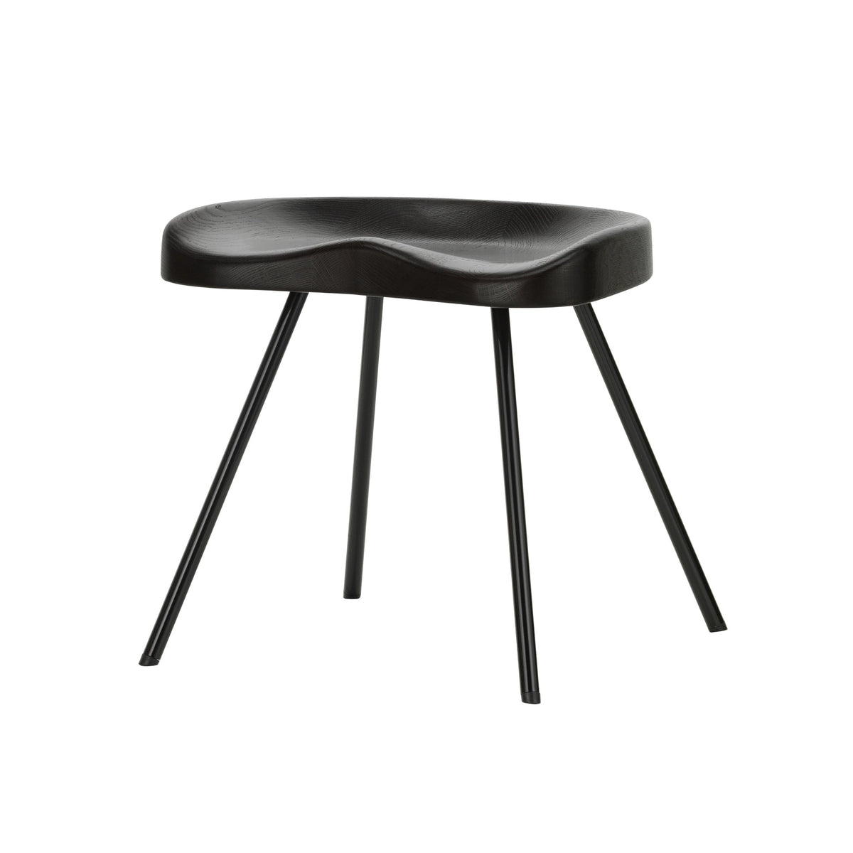 Vitra Tabouret 307 jakkara tumma tammi - Laatukaluste