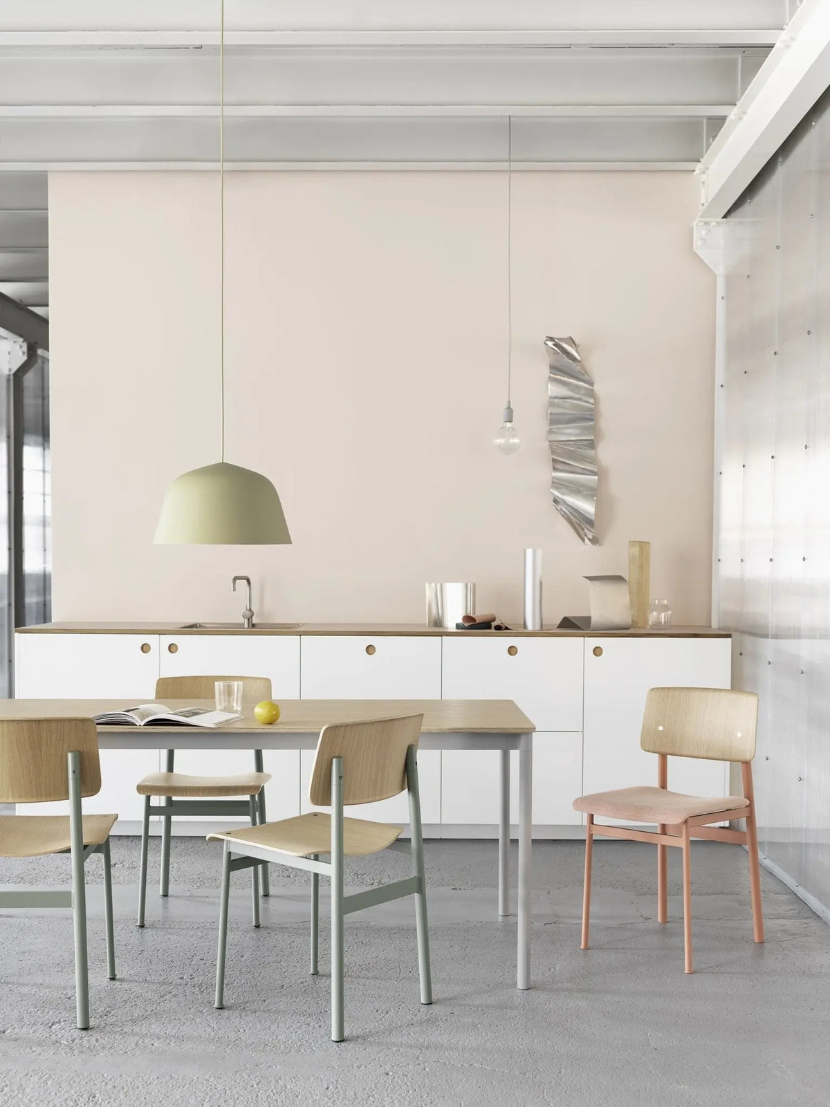 Muuto Loft tuoli tammi/harmaa - Laatukaluste