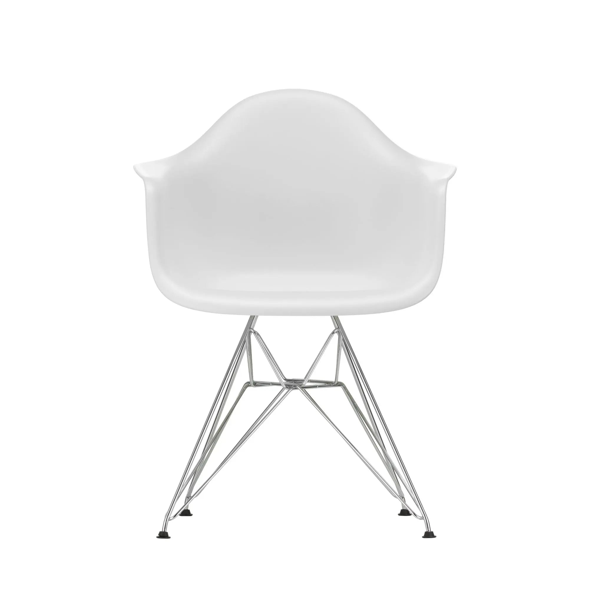 Vitra Eames DAR tuoli RE luonnonvalkoinen/kromi Vitra