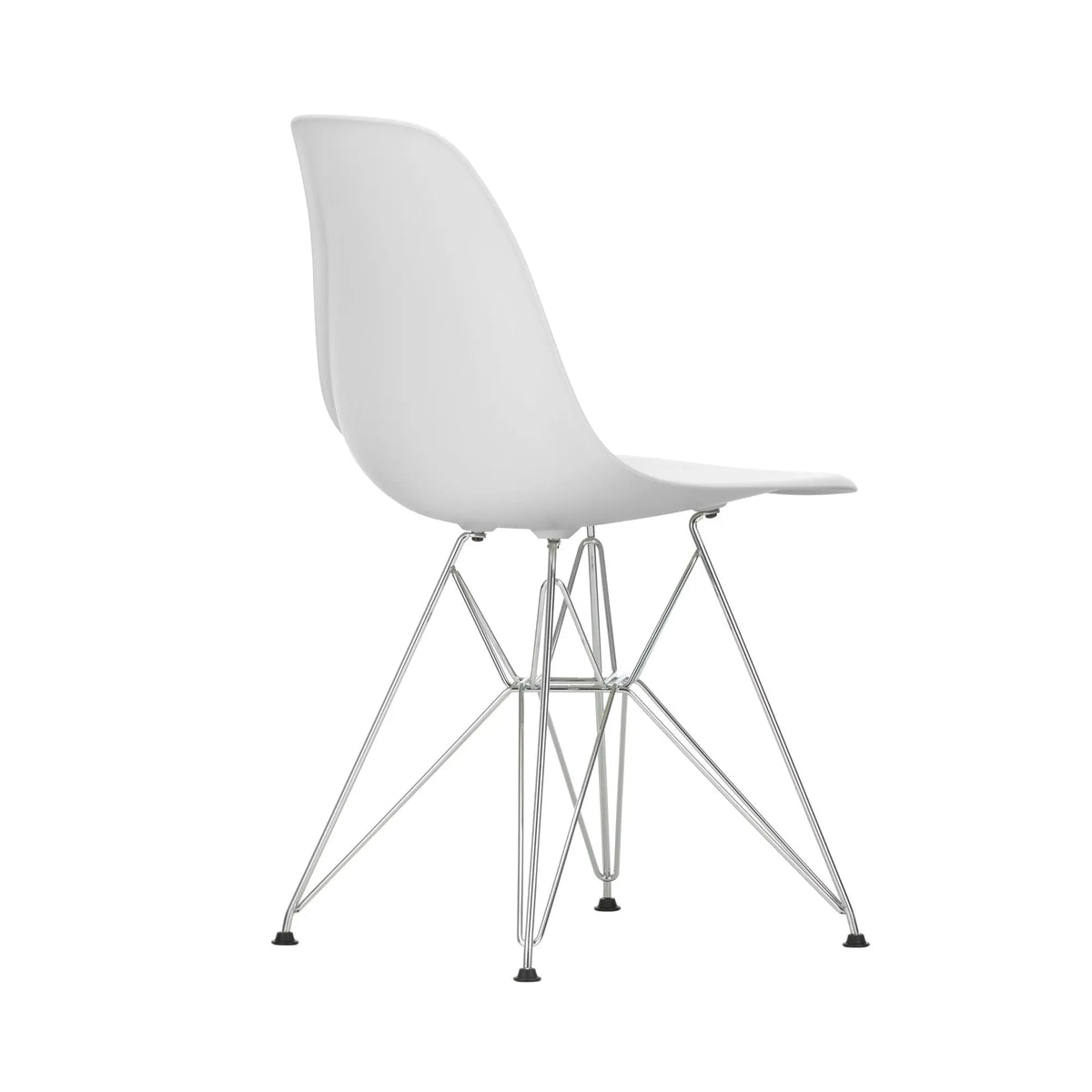 Vitra Eames DSR tuoli RE luonnonvalkoinen/kromi Vitra