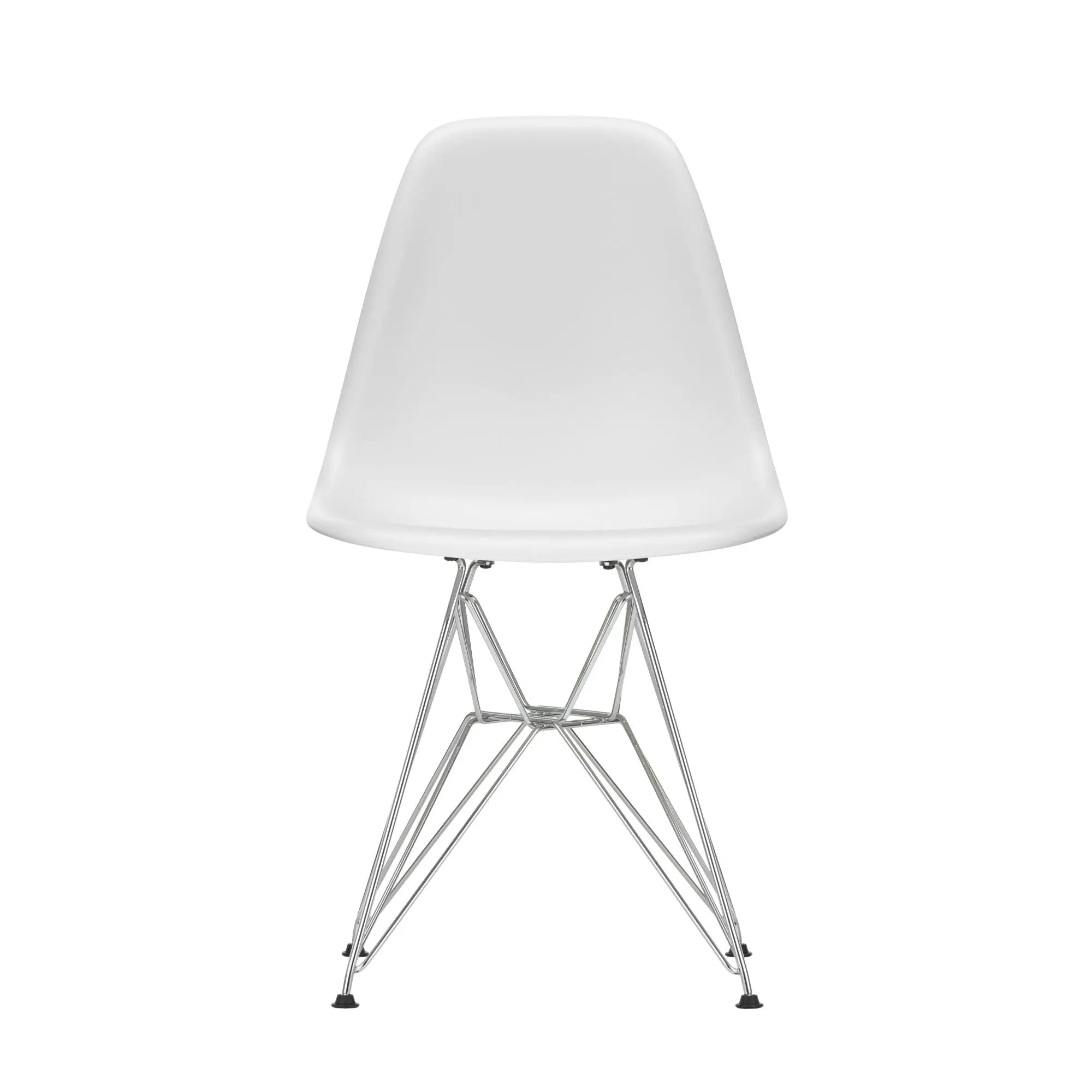 Vitra Eames DSR tuoli RE luonnonvalkoinen/kromi Vitra