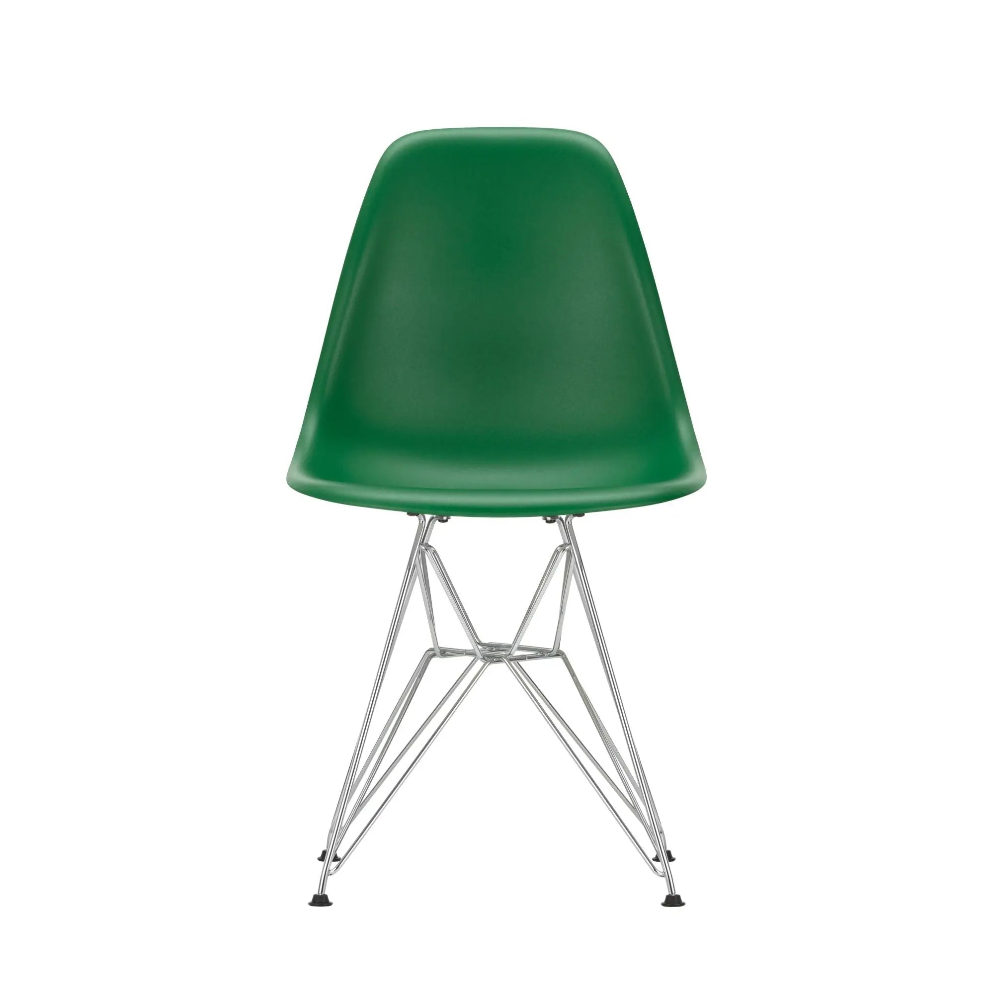 Vitra Eames DSR tuoli RE vihreä/kromi Vitra