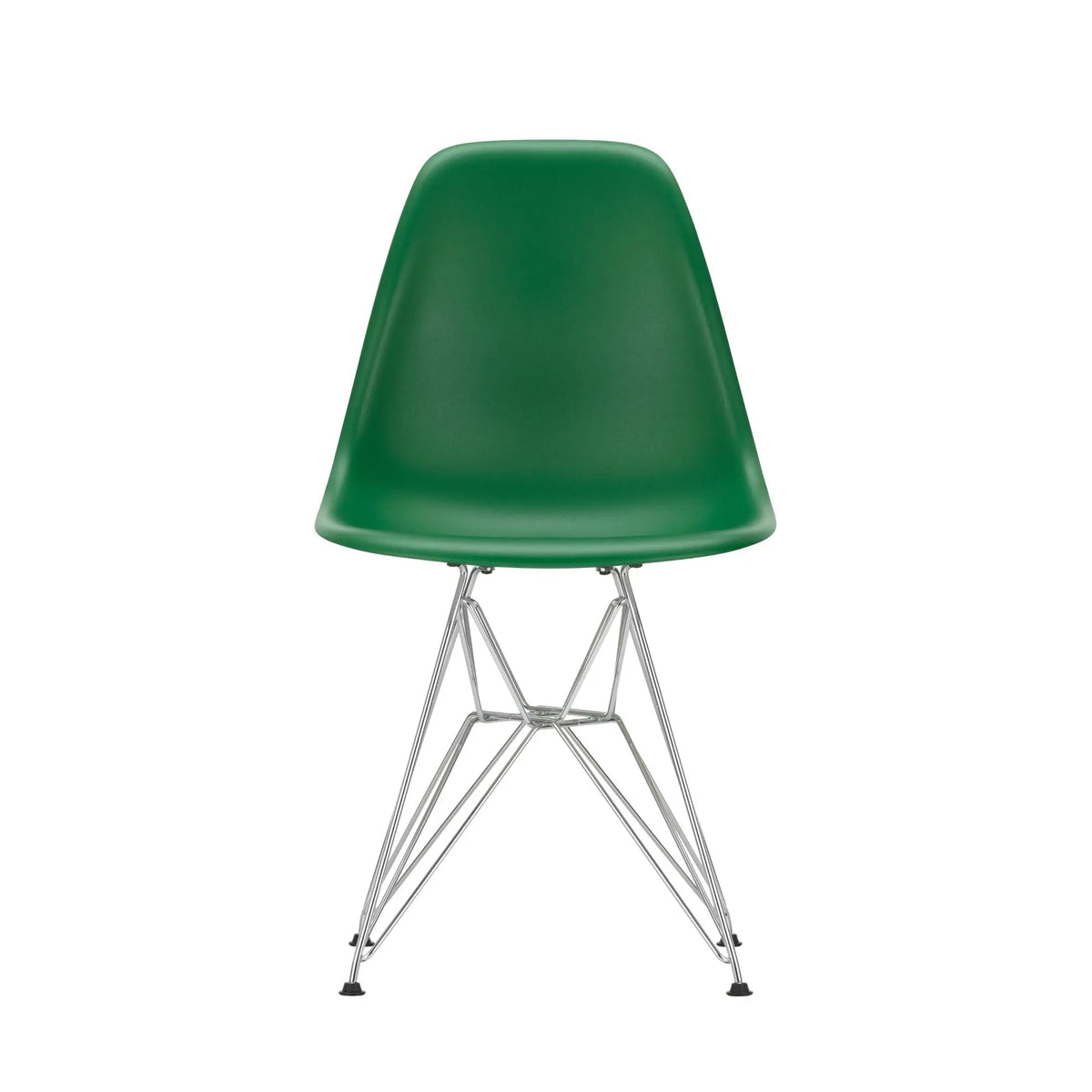 Vitra Eames DSR tuoli RE vihreä/kromi Vitra