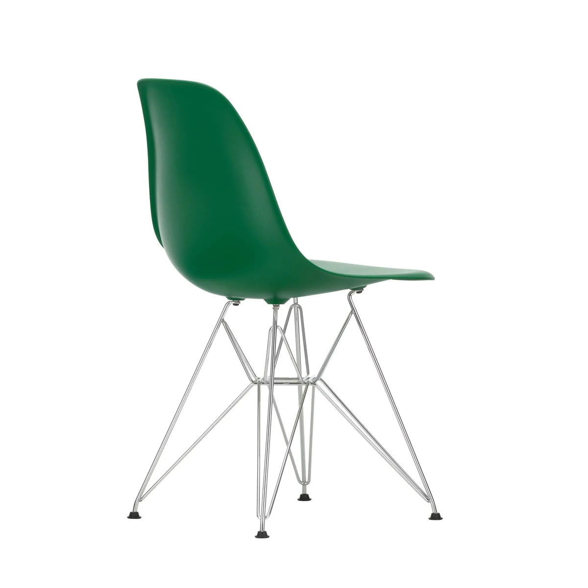 Vitra Eames DSR tuoli RE vihreä/kromi Vitra