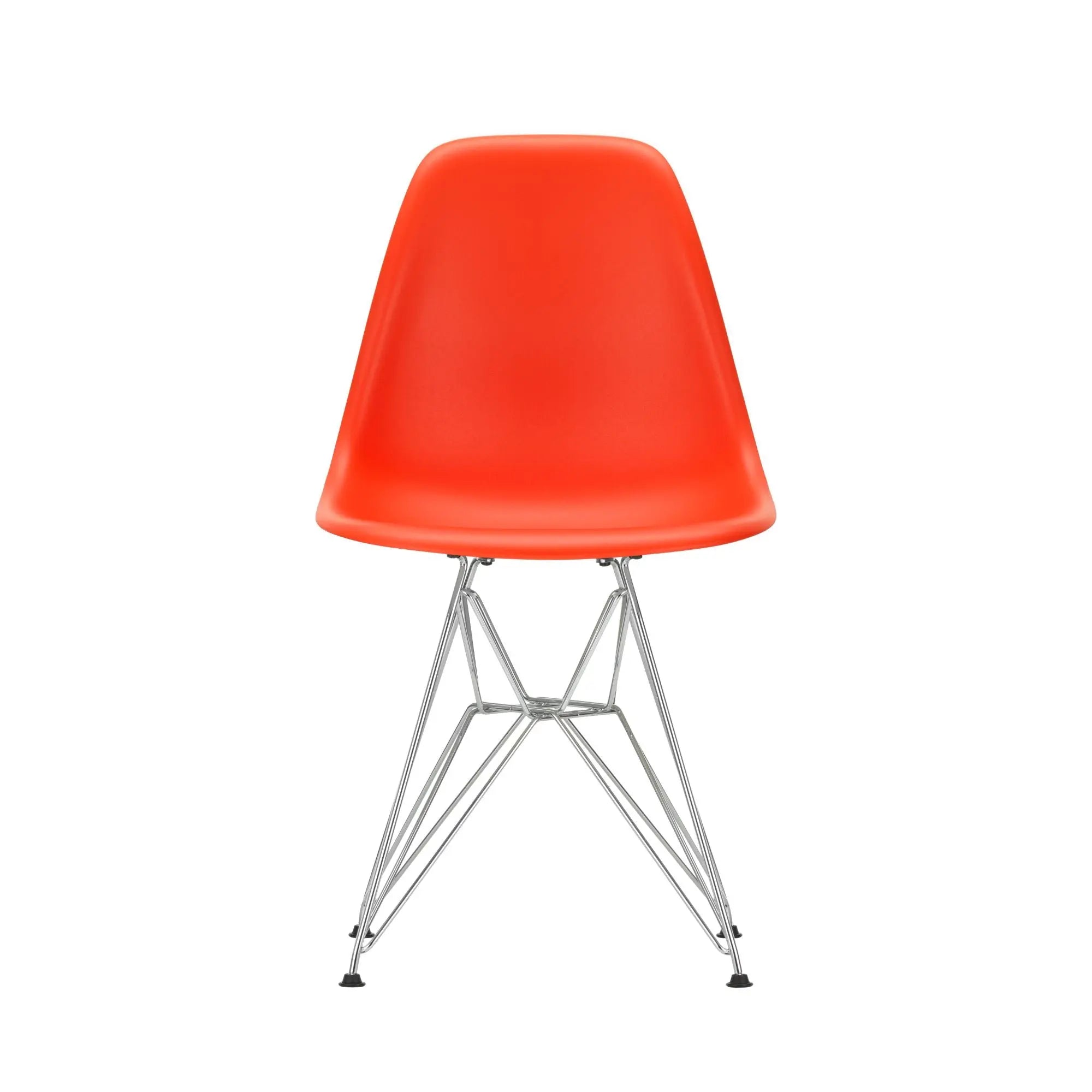 Vitra Eames DSR tuoli RE punainen/kromi Vitra