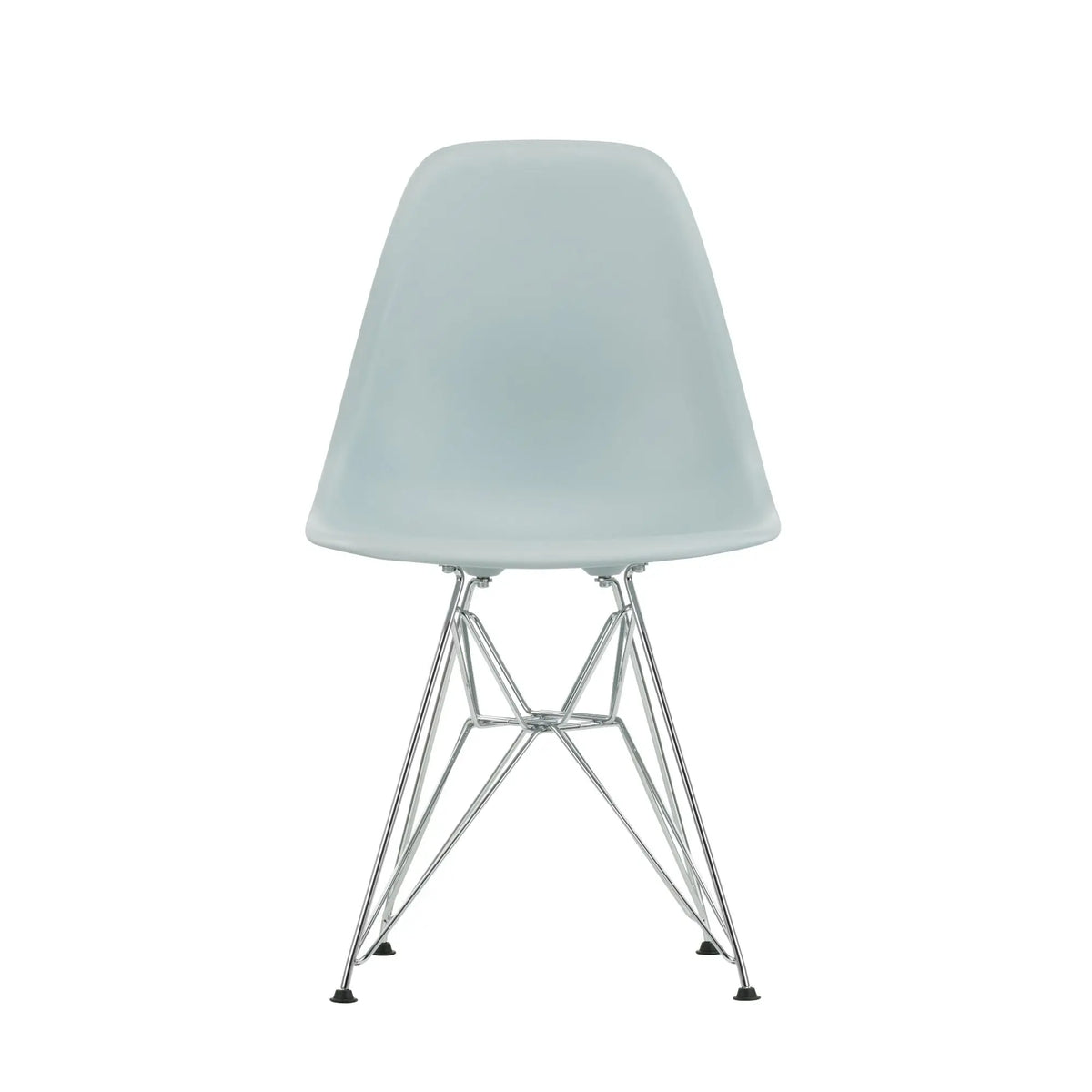 Vitra Eames DSR tuoli RE jäänharmaa/kromi Vitra