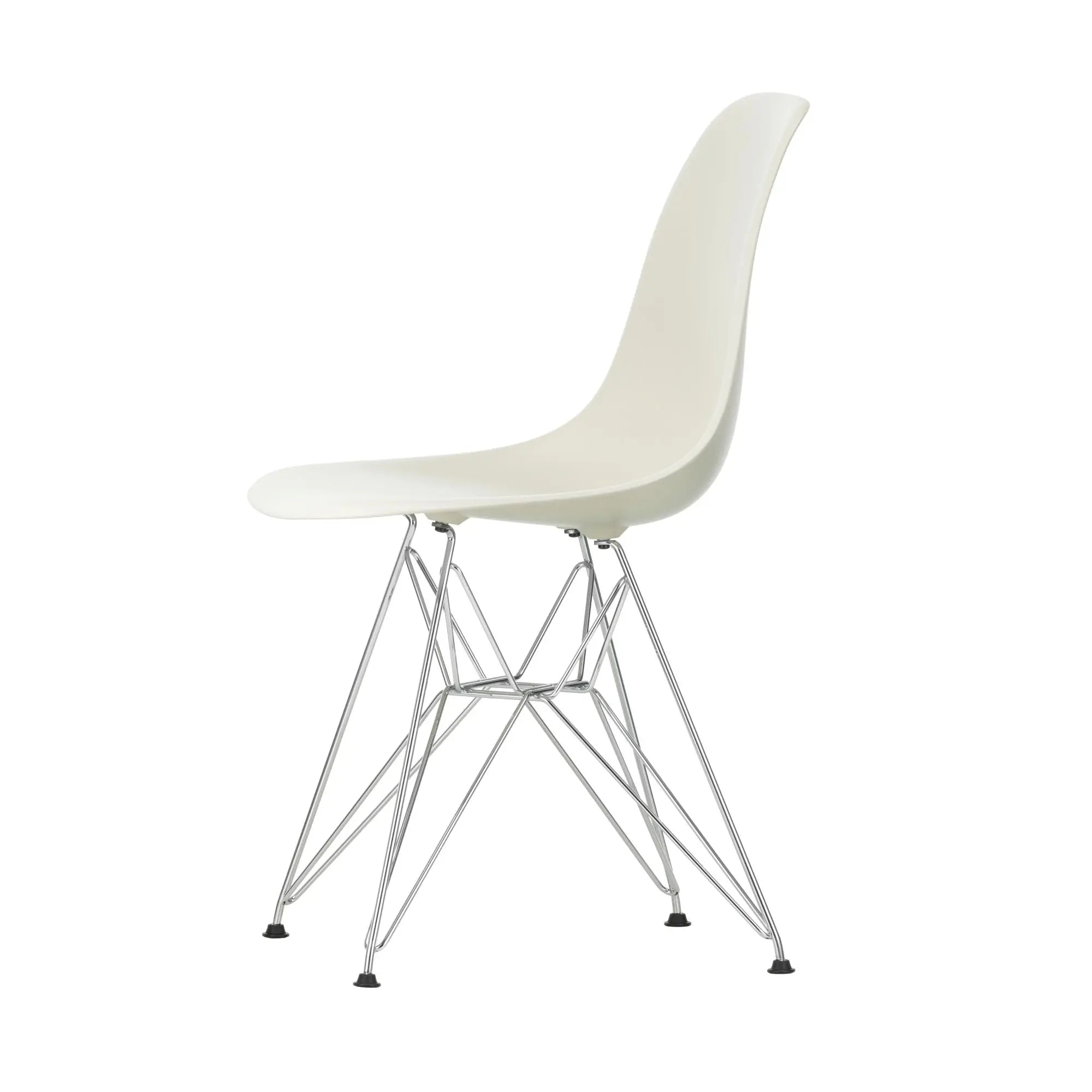 Vitra Eames DSR tuoli RE pebble/kromi Vitra