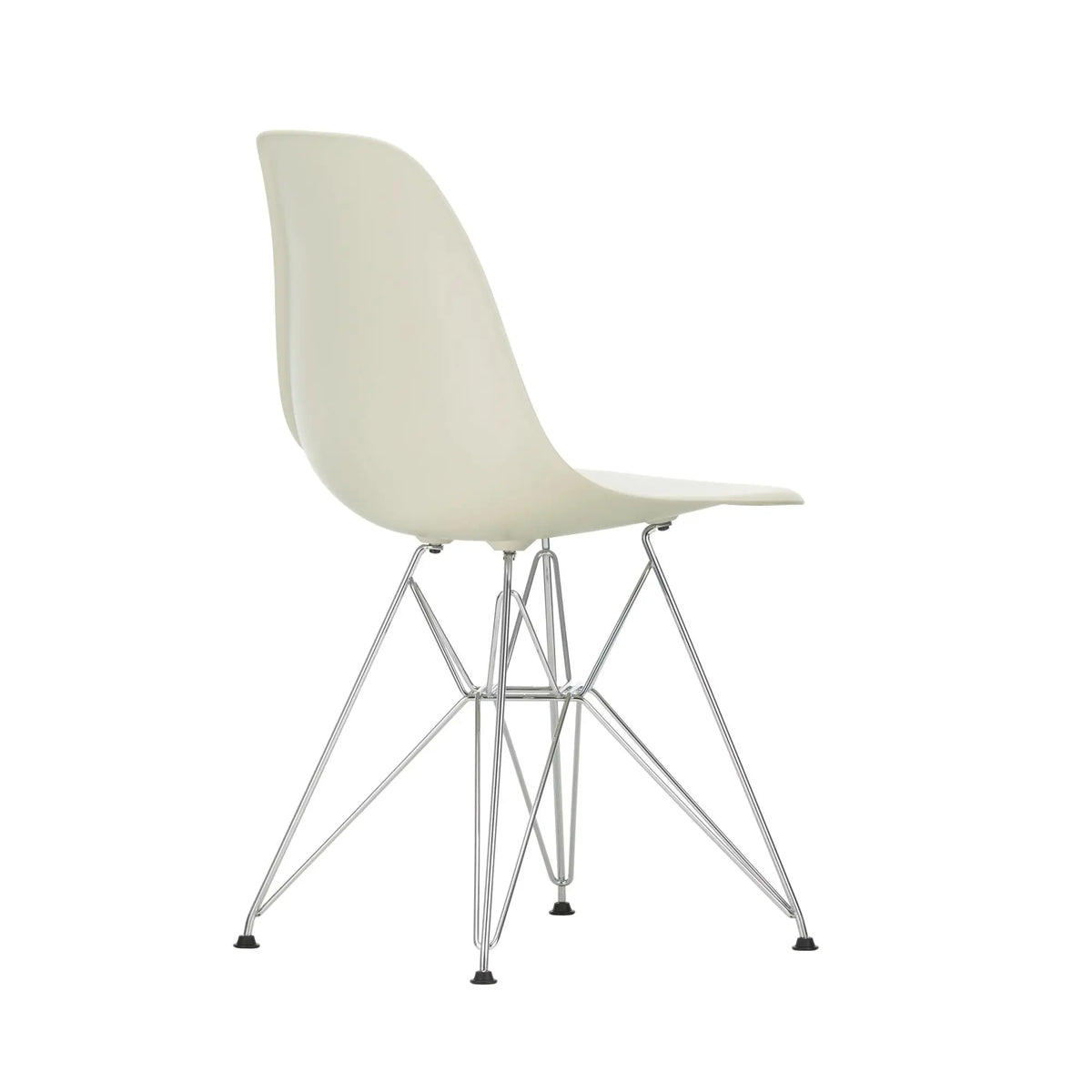 Vitra Eames DSR tuoli RE pebble/kromi Vitra