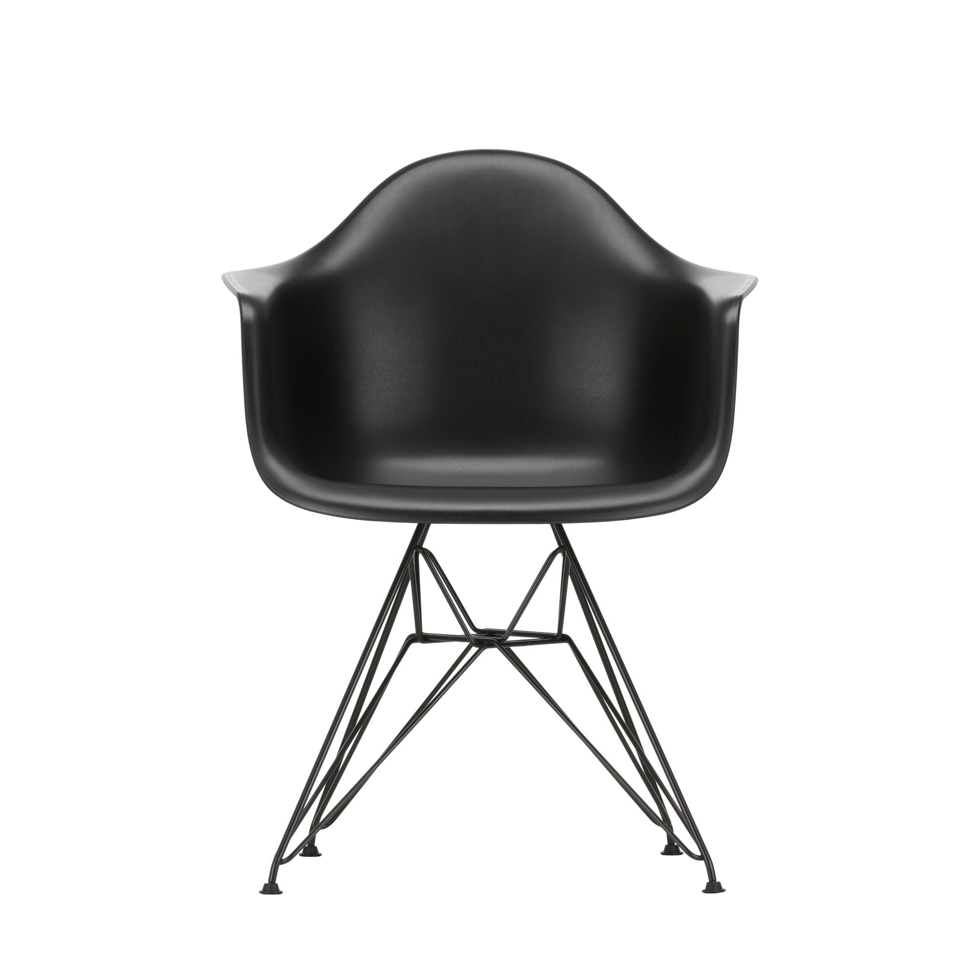 Vitra Eames DAR tuoli RE musta/musta Vitra