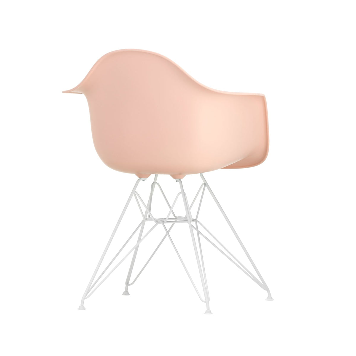 Vitra Eames DAR tuoli RE roosa/valkoinen Vitra